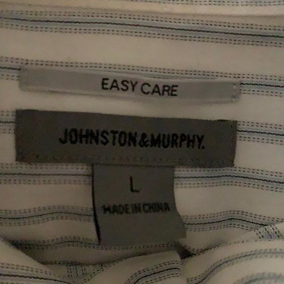 Johnston&Murphy Striped Button Up - Picture 3 of 3
